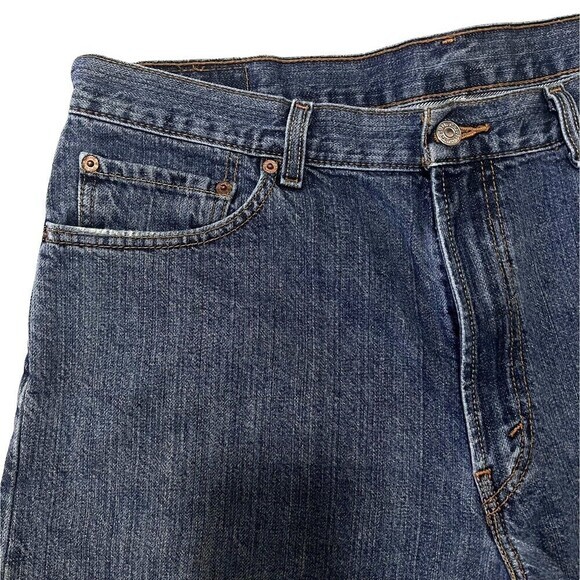 LEVI STRAUSS & Co Men's 550 Relaxed Fit Shorts Sz 36 Made in Mexico Five Pockets - Picture 10 of 16